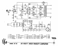 Eico HF-30 - Schematic 